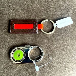 2 brand new key chains. Unisex.